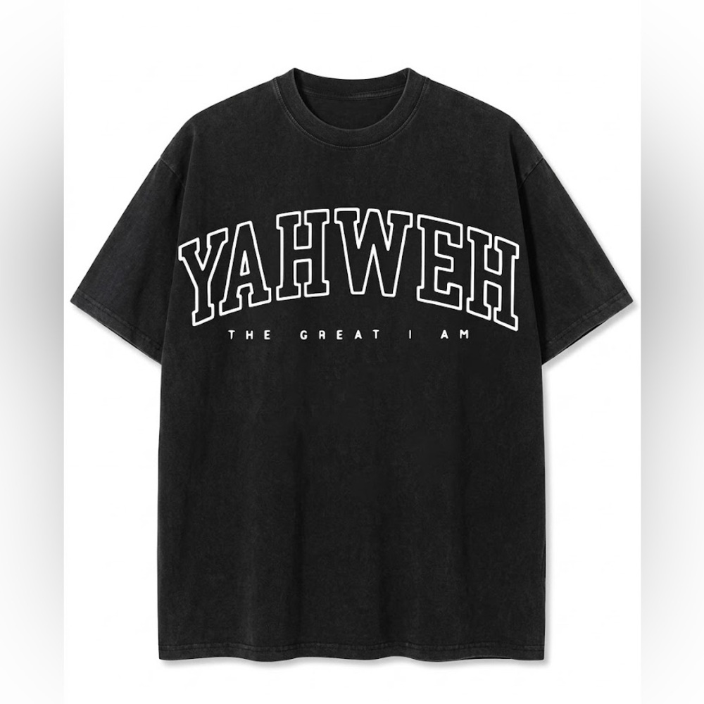 YAHWEH Graphic Tee - Black